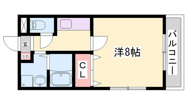 土山駅 徒歩3分 1階の物件間取画像